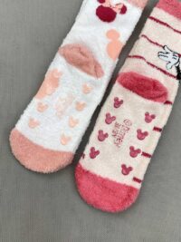 جوراب دخترانه حوله ای برند دیزنی (پک 2 جفتی)