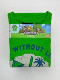 تیشرت پسرانه یقه گرد Minecraft