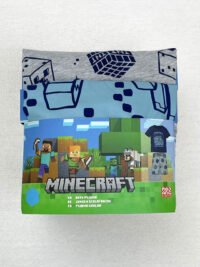ست راحتی تیشرت و شلوارک پسرانه Minecraft