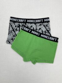 پشت شورت پادار باکسر پسرانه Minecraft (پک 2 عددی)