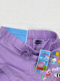 تگ شورتک نخ پنبه دخترانه peppa pig