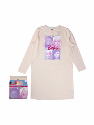 پیراهن خواب زنانه طرح Barbie کد A4643
