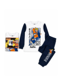 ست بلوز و شلوار پسرانه راحتی Naruto جنس پنبه کد A4651